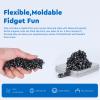 DYRDM 500+ Original Ferrite Putty Black, Sensory Stones, Adult Fidget Stress Relief Desk & Office Item, Ferrite Stones Stocking Stuffers Gifts view 3