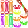 12 Pack Stretchy Strings Fidget Toys, Stretchy Fidget Sensory Toys Stress Relief Anxiety Calming Toys for Autistic Kids Boys Adults Classroom Prize Treasure Box Birthday Christmas Party Favors Gifts view 1