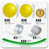 130 Pcs Tropical Garland Kit With Pineapple Balloons - 5'' 10'' 12'' Yellow Gold Green Long Latex Fruit Balloons for Summer Luau Hawaii Aloha Birthday Party Decorations view 2