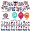 Super Cat Birthday Party Decorations, Super Cat Hero Includes Birthday Banner, Cake Topper, Cupcake Toppers, Balloons for Boys and Girls Party Decorations view 2