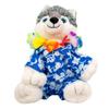 Hawaiian Boy with Flower Lei 16 Inch Plush Toy Soft Stuffed Animal Collectible Gift for Kids Toddlers and Plush Lovers view 2