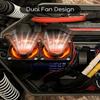 VXL-3s ESC Cooling Fan and Motor Dual Fan Set Compatible with Traxxas Slash 4x4 Stampede 4x4 Rustler 4x4 Hoss 44 Velineon VXL 3s Heat Sink, Blue view 2