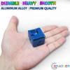 2pc Fidget Spinner Toys Cube Adults, Easter Basket Stuffers for Teens Metal EDC Cool Desk Gadgets Office Toys Small Anxiety Figette Sensory Toy, ADHD Tool Fingears Figet Stress Valentine Gift for Boy view 4