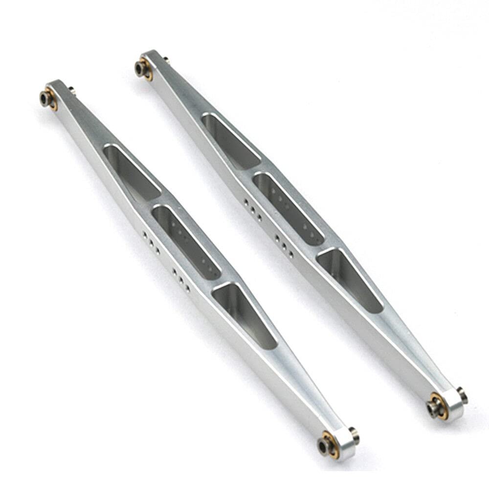 2 PCS Length 22.6CM/8.89" Aluminum Rear Trailing Arms Lower Suspension Linkage for TRAXXAS Accessory Part