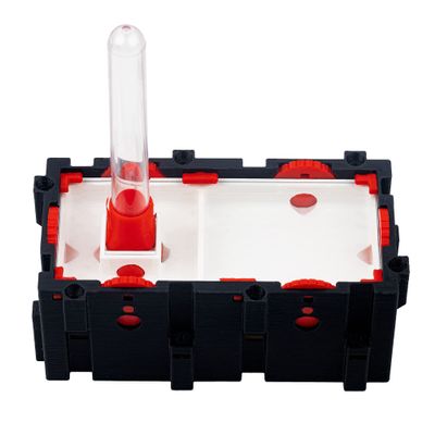 Anthouse.ES - 3D Modular Anthills - QBIK Duo Model - 6.78x12.78x5 cm - Ant Colonies - Terrarium - Large