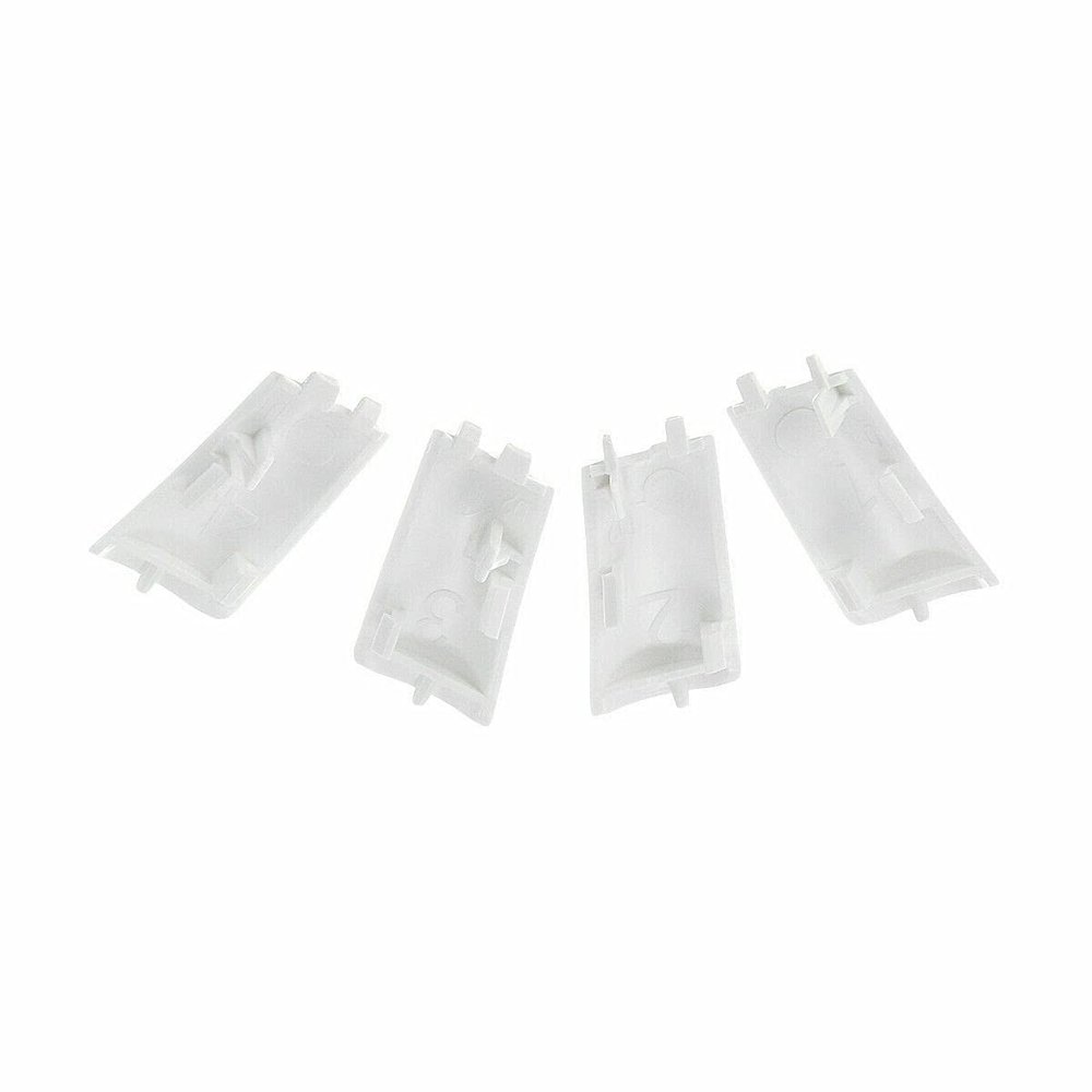 NATEFEMIN 4 Pack Landing Gear Antenna Cover Replacement Decorative Cap for DJI Phantom 4 Pro/Advanced Accessory Part