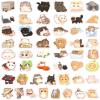 100 Pcs Cute Cat Stickers for Adults, Kawaii Cartoon Kitty Sticker Waterproof Vinyl Kitten Decals for Water Bottle,Laptop,Luggage,Guitar,Phone, Cat Party Favors view 2