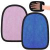 2 Pcs Sand Off Mitt for Water Sports, Beach Accessories, Soft Cleaner Mitt for Children Adults, Remover Wipe Off for Volleyball, Beach Essentials Must Haves view 1