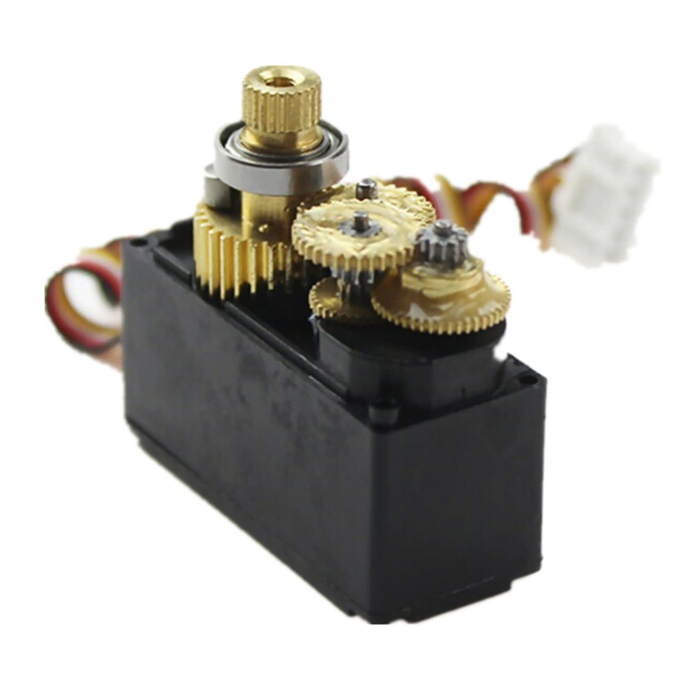 NATEFEMIN Metal Gear Servo Steering Gear Model Upgrade Replacement Repair Spare Parts for Wltoys 12428 12423 12628 RC Car Accessory Part