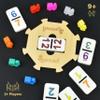 Queensell Mexican Train Dominoes Set with Numbers, Double 12 Dominoes Sets for Adults, Mexican Domino Train for Adults and Family - Domino Sets 91 Tiles with Aluminum Case view 4