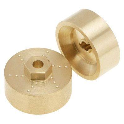 75G 6MM Brass Widened Wheel Rim Hub Counterweights for Axial 1/24 SCX24 AXI00002 AXI00001 AXI90081 RC Car Accessory Part