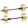 75G 6MM Brass Widened Wheel Rim Hub Counterweights for Axial 1/24 SCX24 AXI00002 AXI00001 AXI90081 RC Car Accessory Part view 3