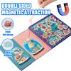 TRAVOFUN Magnetic Fishing Game Book - Travel Toys for Toddlers 3-5 - Car Road Trip Essentials & Airplane Activities for Kids - Montessori Learning Gift with 2 Poles & 27 Ocean Fish (Quiet & Portable) view 3