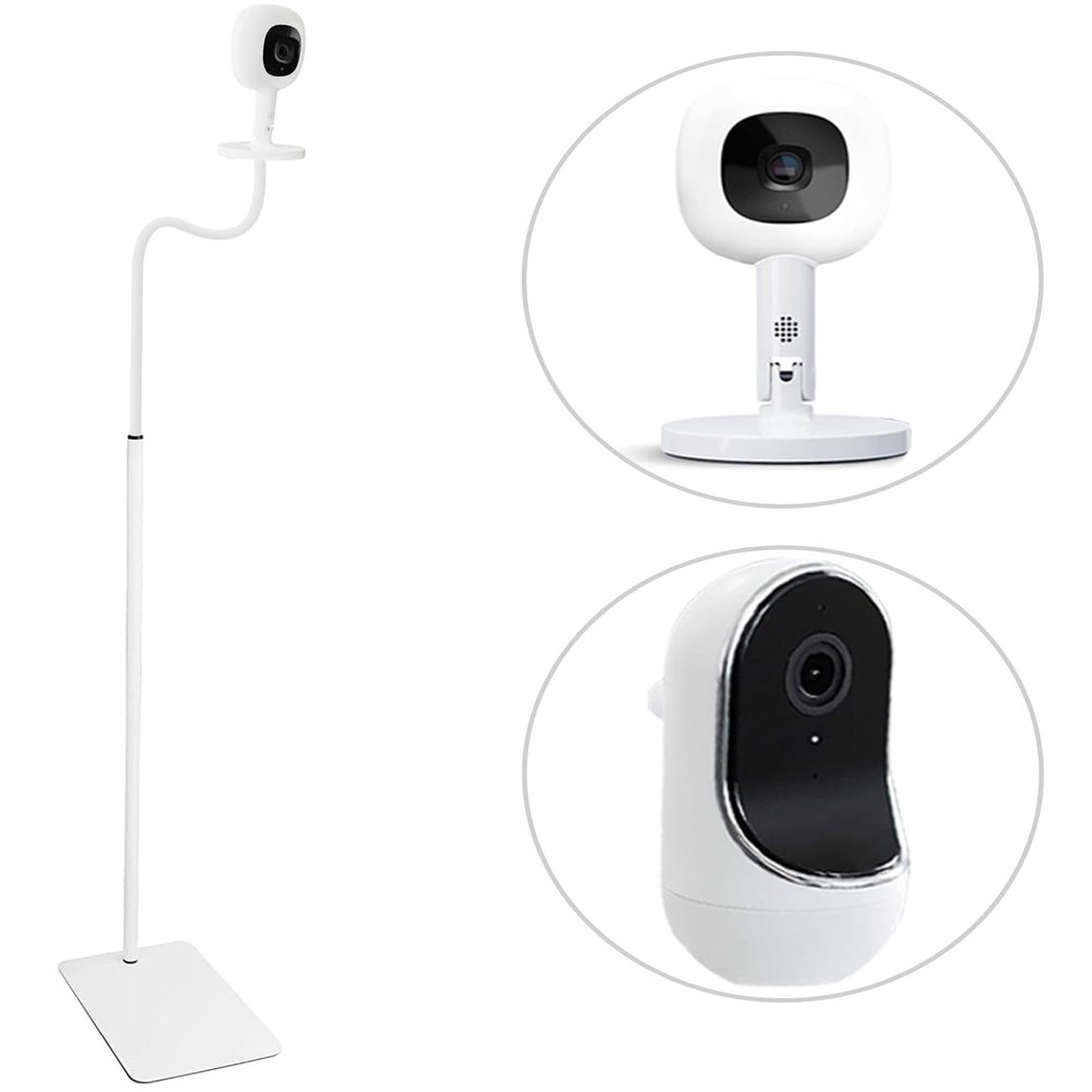 67" Adjustable Height Baby Monitor Floor Stand Holder for Nanit Pro Smart Monitor & Flex Stand,Owlet Cam/Cam 2 /Owlet Duo 2, Baby Monitor,Also Cameras with 1/4 Thread Connection