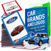 Car Brands and Logos - Flash Cards for Kids Ages 4-8, Flash Cards for Toddlers 2-4 Years - Ideal Small Gift for Boy view 1