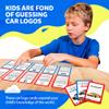 Car Brands and Logos - Flash Cards for Kids Ages 4-8, Flash Cards for Toddlers 2-4 Years - Ideal Small Gift for Boy view 4