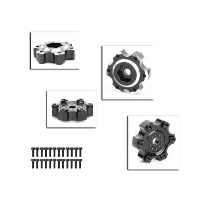 RCAWD for Pro-Line 1/10 6x30 to 12mm Aluminum Wheel Hex Adapters (Narrow) Upgrades Parts #PRO633700