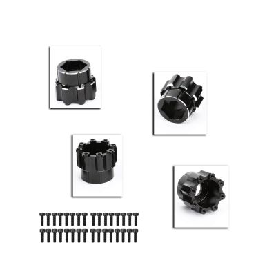 RCAWD for Pro-Line 1/8 8x32 to 20mm Aluminum Wheel Hex Adapters 3.8" Wheels Upgrades Parts #PRO635700