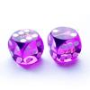 Bescon Professional Precision Dice Round Corner 9/16" (14.3mm) with Random Serial Number, Precision Cut Dice 14.3MM Gem Purple, 2pcs Set view 1