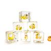 Bescon Yellow Duck 6 Sides Dice Set 6pcs Set in Brick Box, 16MM Yellew Duck D6 6pcs view 1