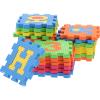36pcs Russian Puzzle Mat Interlocking Carpet Tiles Russian Alphabet Play Mat Interlocking Puzzle ABC Rugs for Babies Baby Toys Box Large Floor Eva Toddler view 1