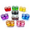 Bescon Professional Precision Dice Round Corner 9/16" (14.3mm) with Random Serial Number, Precision Cut Dice 14.3MM Gem Yellow, 2pcs Set view 4