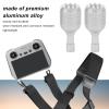 2 PCS Drone Remote Controller Sticks, Drone Remote Controller Thumb Stick Aluminum Alloy Remote Control Joysticks Rocker Replacement Parts for DJI Mini 3 Pro(Silver) view 2