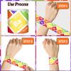 48PCS Science Party Favors Slap Bracelets Science Party Decorations Supplies, Chemistry, Biology, Physics Classroom Reward for School Teachers Students Science Experiment Laboratory Lab Week Gifts view 4