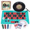 GOTHINK Roulette Wheel Game Set, Includes 10-inch Gambling Wheel, 200 Chips, Rake, 2Balls and Texas Holdem Poker, Perfect for Parties and Holidays, Get for a Fun Casino Night! view 1