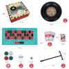 GOTHINK Roulette Wheel Game Set, Includes 10-inch Gambling Wheel, 200 Chips, Rake, 2Balls and Texas Holdem Poker, Perfect for Parties and Holidays, Get for a Fun Casino Night! view 2