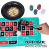 GOTHINK Roulette Wheel Game Set, Includes 10-inch Gambling Wheel, 200 Chips, Rake, 2Balls and Texas Holdem Poker, Perfect for Parties and Holidays, Get for a Fun Casino Night! view 3