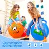 Ynanimery Bouncy Balls with Handle for Kids, Ride On Toys Balls for Kids 3 4-8, 3 Pack Hopper Ball 18 Inch Size with Air Pump for Kid Jumping Sports Ride Games Balance Exercise Indoor Outdoor Fun Toy view 3