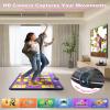 Acelufly Double Dance Mat - Wireless Electronic Dance Mat for TV with Camera, Anti-Slip Fitness Dance Pad for Kids & Adults, Dance Game Mat Toy Gift for 3-12 Year Old Girls & Boys (Purple) view 3