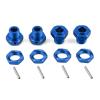 Aluminum 17mm Hex Wheel Drive Hubs Adapter Nuts with Pins for ARRMA 1/8 4s KRATON RC Car view 4