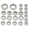 22Pcs RC Bearing Kit, Stainless Steel 5 Different Sizes RC Car Bearings Upgrade Parts for 1/18 RC Crawler view 3