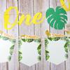 Wild One Birthday Decorations, Baby New Born to 12 Months Photo Banner, Wild One Year Garland, Jungle Safari Animal Theme 1st Birthday Party Supplies for Baby view 3