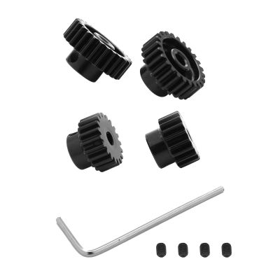 1 Set 1/10 RC Car Metal Hardened High-Speed Motor Gear for Tamiya TT01 TT02 TB02 TA05 Grasshopper Wasp