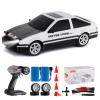 GoolRC RC Drift Car, 1:16 Scale Remote Control Car, 4WD RC Cars, 30KM/H High Speed RC Racing Cars with LED Lights, Drifting Tire and 2 Batteries for Adults (White) view 1