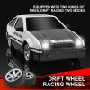 GoolRC RC Drift Car, 1:16 Scale Remote Control Car, 4WD RC Cars, 30KM/H High Speed RC Racing Cars with LED Lights, Drifting Tire and 2 Batteries for Adults (White) view 4