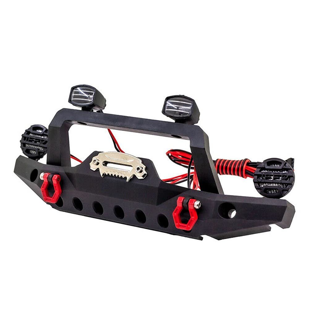 Aluminum Alloy Metal Bumper Set for 1/10 TRX4 for Axial (SCX10 III AX103007 RC Crawler) Accessory