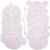 Baker Ross FX556 Rainforest Animal Colour In Masks - Pack of 10, Arts and Crafts Party Masks for Kids view 2