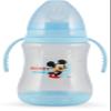 Disney 2 Pack 10 Ounce Baby Bottles with Character Prints and Colored Covers with Double Handle - BPA Free and Easy to Clean view 3