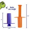 Ready 2 Learn Dough Extruders | Set of 6 | for Ages 2+ | Press Dough into 6 Different Shapes | Playdough Accessories for Kids view 3