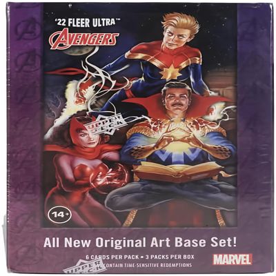 Upper Deck 2022 Avengers Trading Card Blaster Box