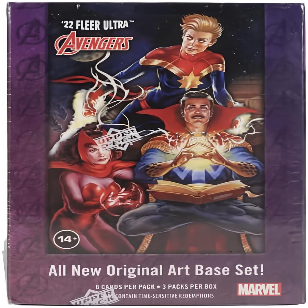Upper Deck 2022 Avengers Trading Card Blaster Box
