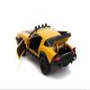 Jada Transformers Rise of The Beast 1:24 1977 Chevy Camaro Bumblebee & Badge Die-Cast Car, Toys for Kids and Adults view 4