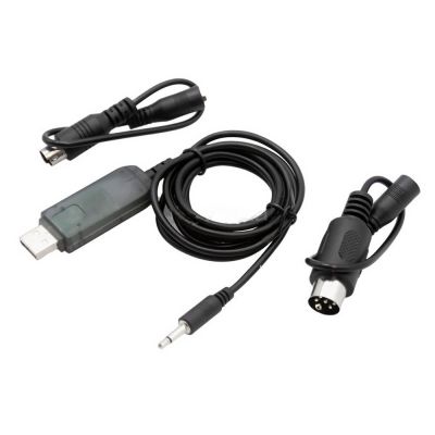 DAGIJIRD 1.5m Cable RC Helicopter Airplane Car Training USB Simulator Cable Adapter Cables Kit for Flysky FS-SM100