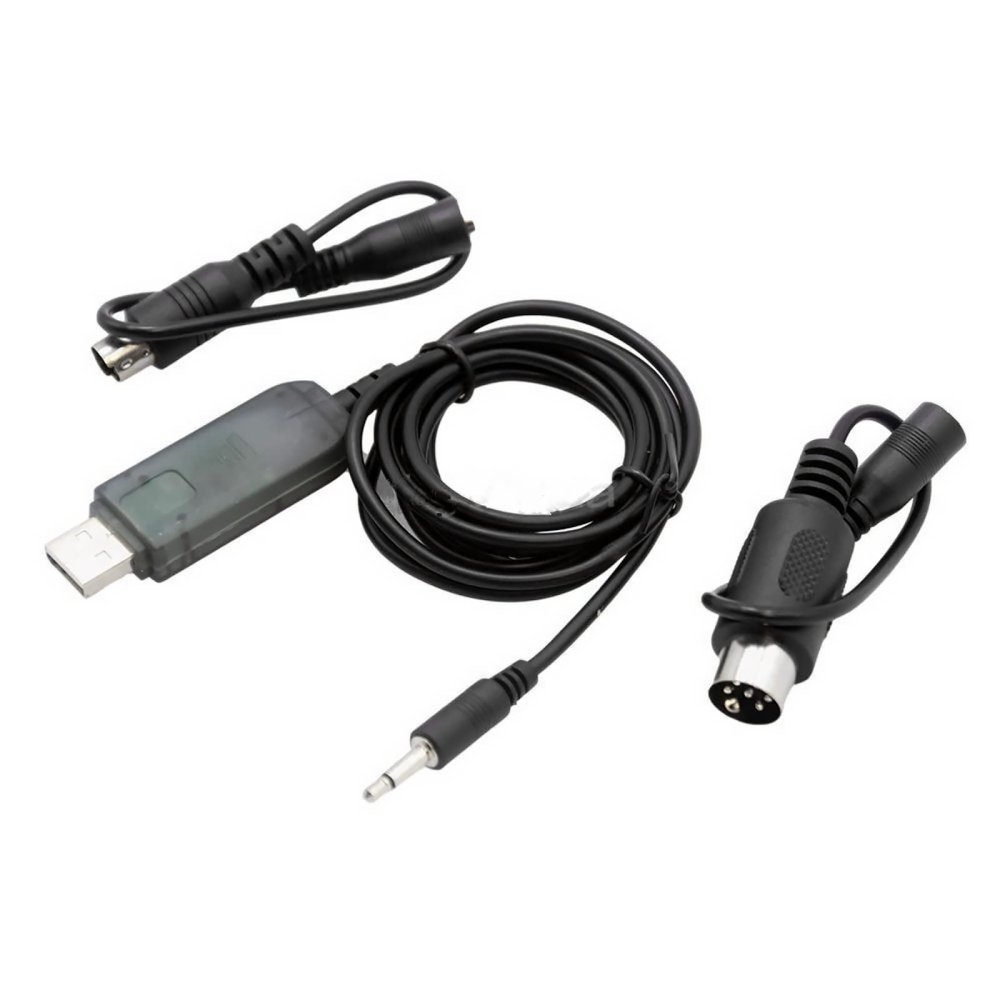 DAGIJIRD 1.5m Cable RC Helicopter Airplane Car Training USB Simulator Cable Adapter Cables Kit for Flysky FS-SM100