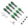 1/10 RC Metal Front + Rear Drive Shafts Kits Upgrade Parts for TRAXXAS Hoss/Rustler/Slash/Stampede 4X4 2wd view 2