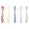 dollop Silicone Baby Feeding Spoon | 2 pack | BPA Free | Dishwasher Safe (Slate Blue) view 4
